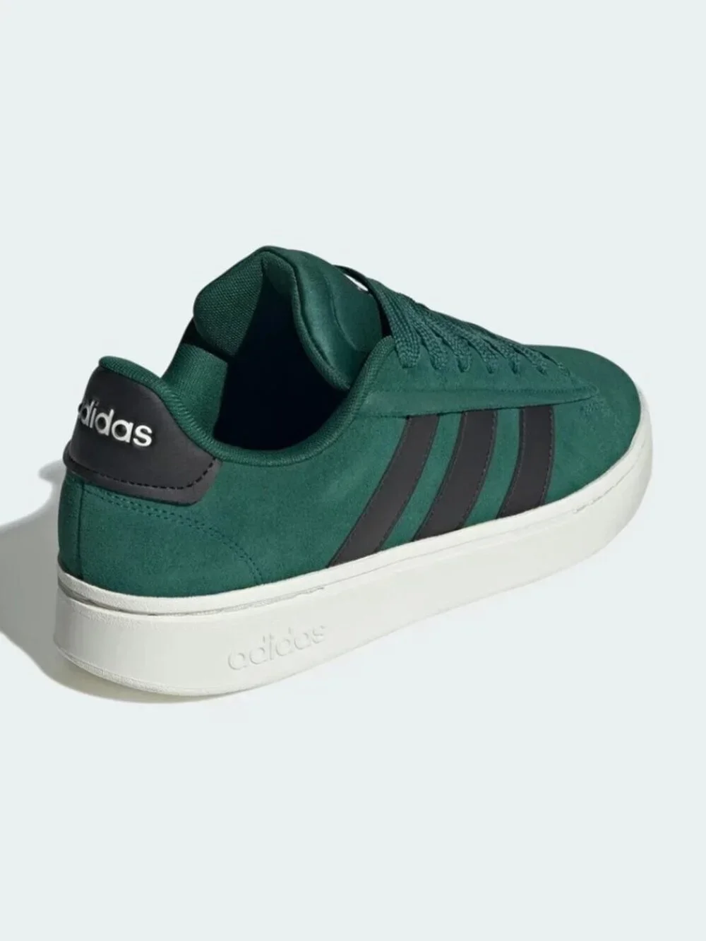 Adidas Grand Court Alpha Clay Core Green Black Sneakers Men's US 11